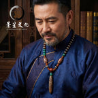 藏式多眼天珠项链